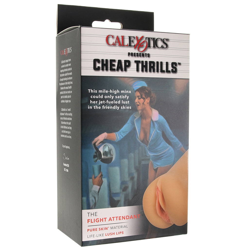 Cheap Thrills The Flight Attendant Stroker - Tophatter's Adult Products Male Masturbators > Pocket Strokers - Tophatter Daily Deals