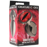 Creature Cocks Sinister Eye Metal Butt Plug in Large Anal Sex Toys > Butt Plugs - Tophatter Daily Deals