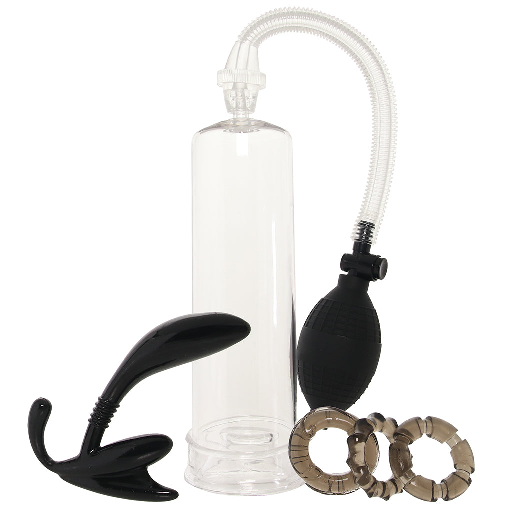 His Essential Pump Kit Male Enhancement > Penis Pumps - Tophatter Daily Deals