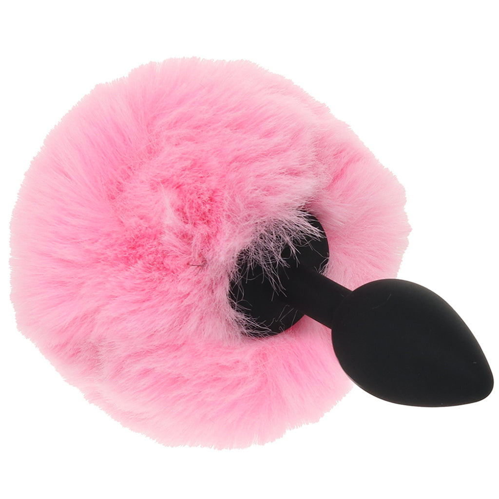 Tailz Fluffy Bunny Tail Silicone Plug in Pink Anal Sex Toys > Butt Plugs - Tophatter Daily Deals