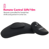 PinkCherry Remote Control Panty Vibe in Black Vibrators > Wearable & Panty Vibrators - Tophatter Daily Deals