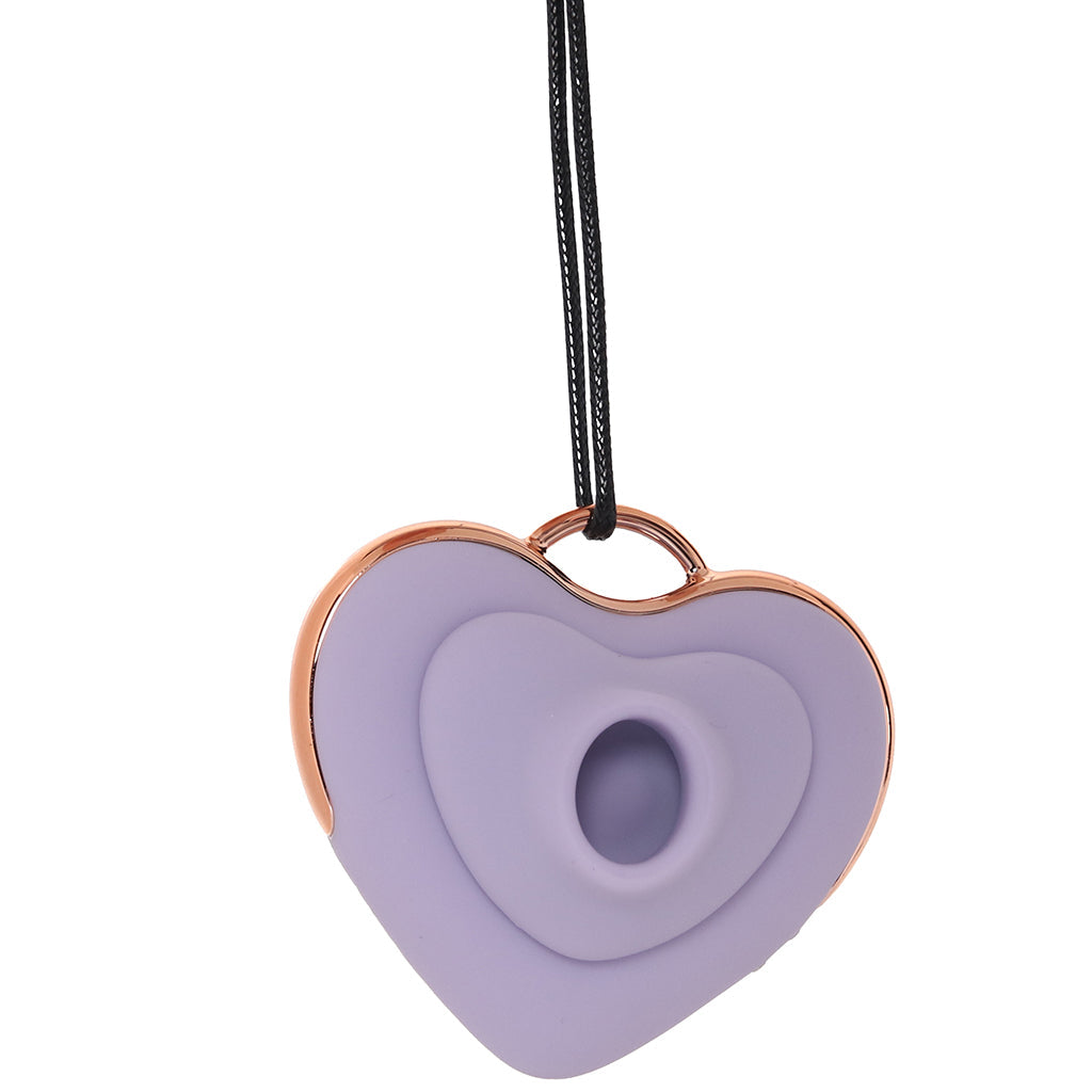 Loveline Luvie AirTap Necklace Vibe - Tophatter's Adult Sex Toys Online Vibrators > Clitoral Stimulators - Tophatter Daily Deals