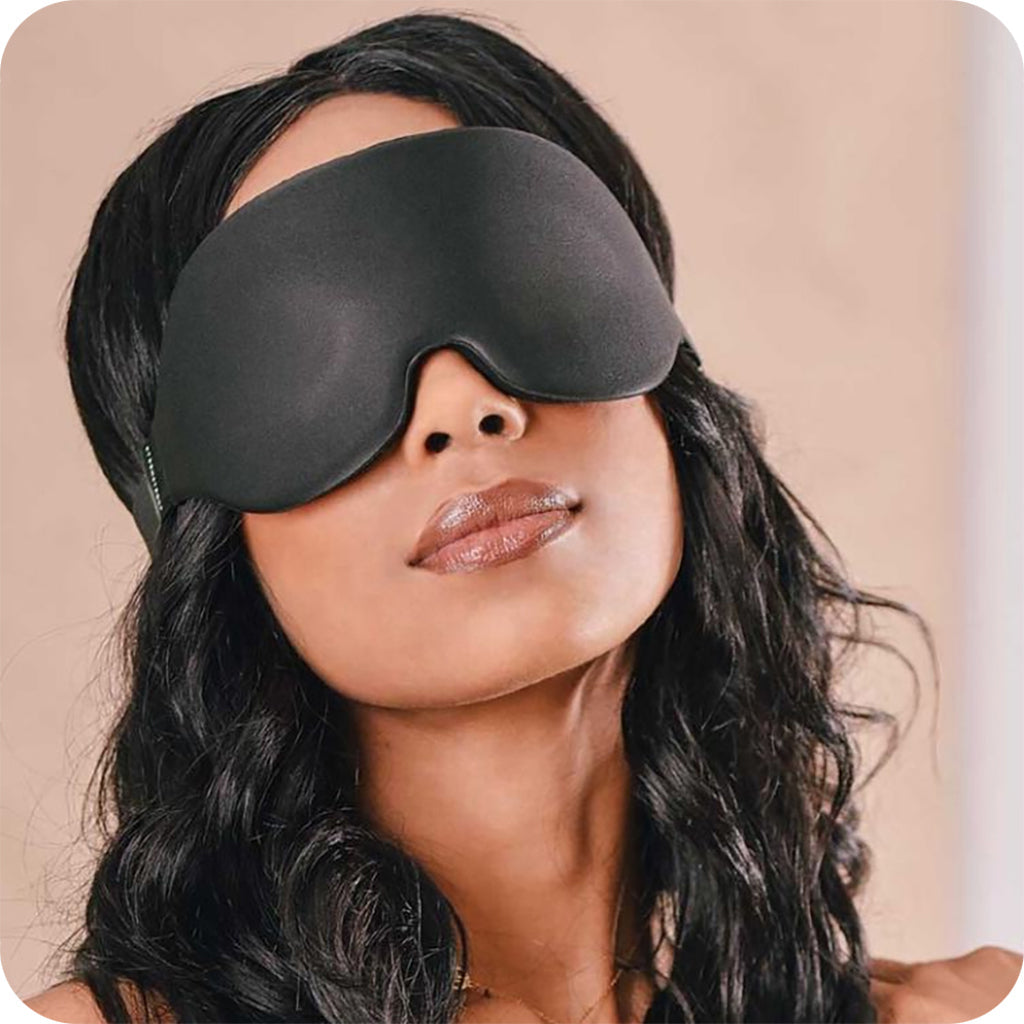 Blackout Blindfold Bondage and Fetish > Pleasure Masks and Dress Up Play - Tophatter Daily Deals