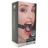 Ouch! Silicone Rigid Ring Gag in Black Bondage and Fetish > Ball Gags & Mouth Restraints - Tophatter Daily Deals