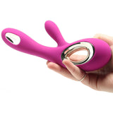 SORAYA Wave G-Spot and Clitoral Vibrator in Deep Rose Vibrators > Rabbit Vibrators - Tophatter Daily Deals