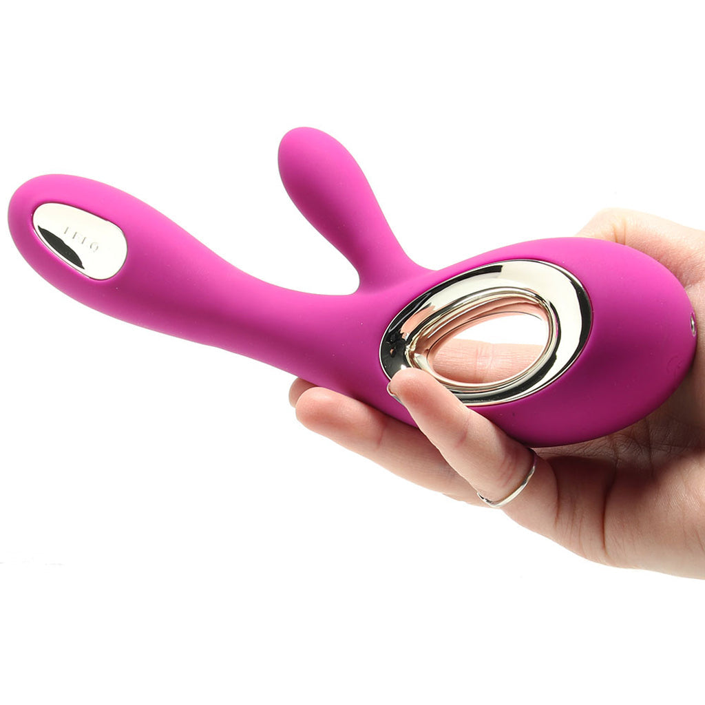 SORAYA Wave G-Spot and Clitoral Vibrator in Deep Rose Vibrators > Rabbit Vibrators - Tophatter Daily Deals