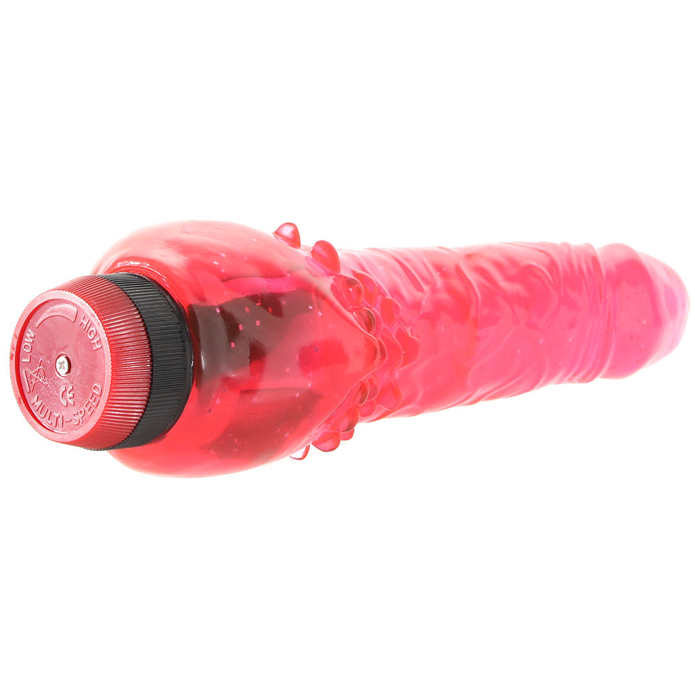 Hot Pinks Clitterific 8 Inch Vibe Vibrators > Realistic Vibrator Dildos - Tophatter Daily Deals