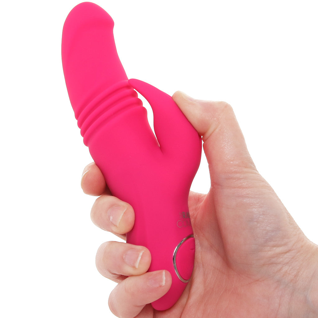 The Mini Thrusting Rabbit Vibe Thrusting Dildos & Vibrators - Tophatter Daily Deals