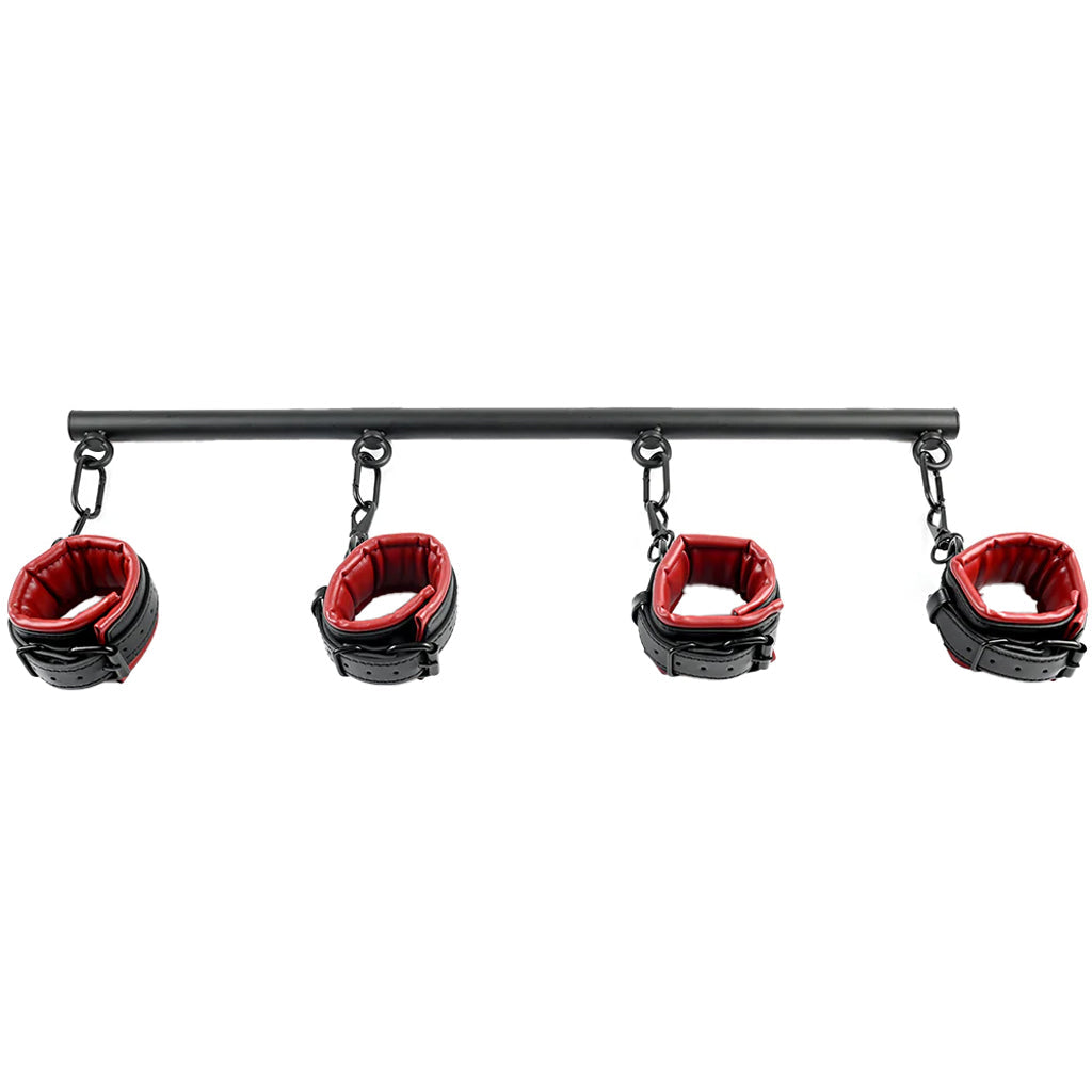Saffron Spreader Bar & Cuffs Set - Tophatter's Adult Products Bondage and Fetish > Restraints - Tophatter Daily Deals