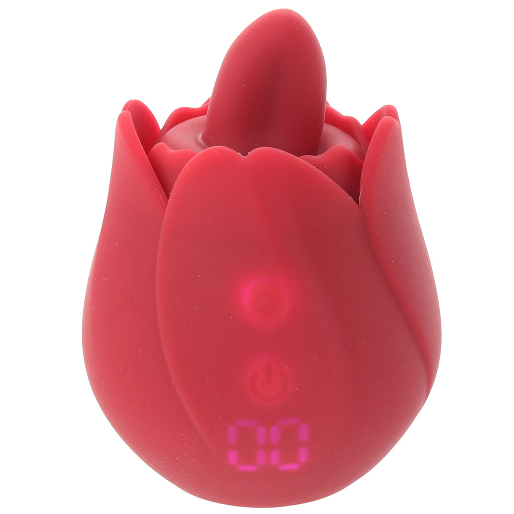 inmi Bloomgasm Rose Kisser Digital Vibe - Tophatter's Vibrator Deals Online Vibrators > Clitoral Stimulators - Tophatter Daily Deals