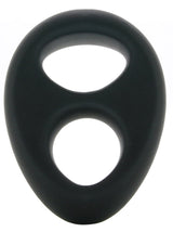 Renegade Romeo Soft Silicone Dual Ring in Black Cock Rings - Tophatter Daily Deals