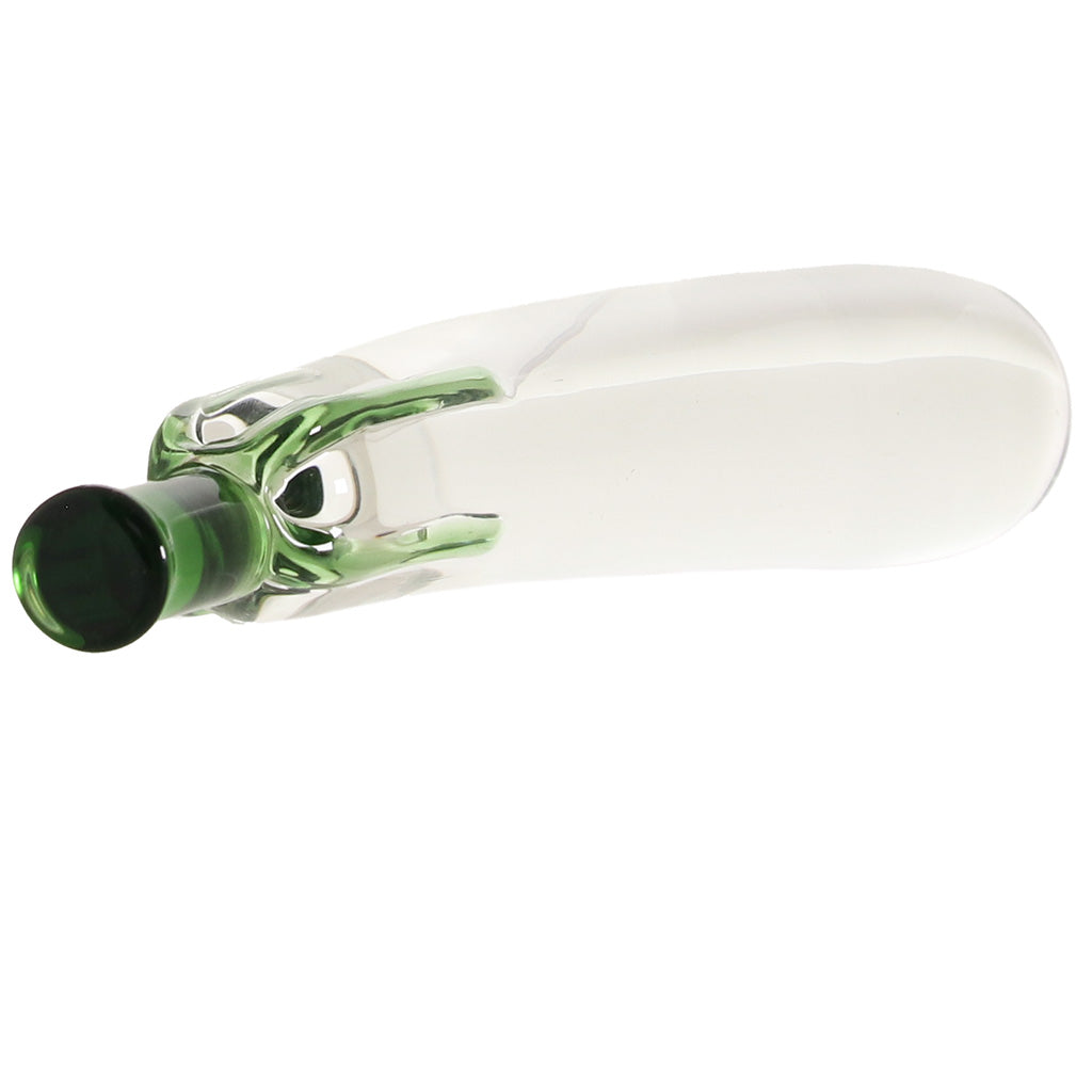 gläs Eggplant Ecstacy Glass Dildo Dildo Sex Toys > G-Spot Dildos - Tophatter Daily Deals