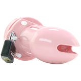 2.5 Inch Locking Male Chastity Device in Pink Bondage and Fetish > Cock and Ball Devices - Tophatter Daily Deals