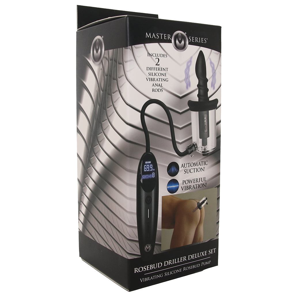 Master Series Rosebud Driller Deluxe Set Anal Sex Toys > Anal Vibrators - Tophatter Daily Deals