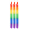 Master Series Pride Rainbow Drip Candles Bondage and Fetish > Tools & Accessories - Tophatter Daily Deals