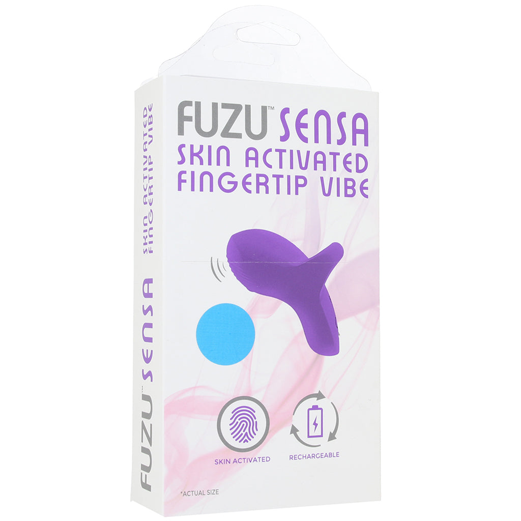 Fuzu Sensa Skin Activated Finger Vibe in Blue - Tophatter's Vibrator Deals Online Vibrators > Finger Vibrators - Tophatter Daily Deals