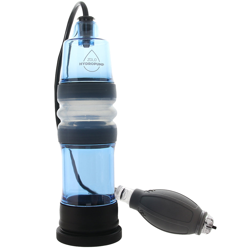 Zolo AquaPump Pro Penis Pump in Blue - Tophatter's Adult Sex Toys Online Male Enhancement > Penis Pumps - Tophatter Daily Deals
