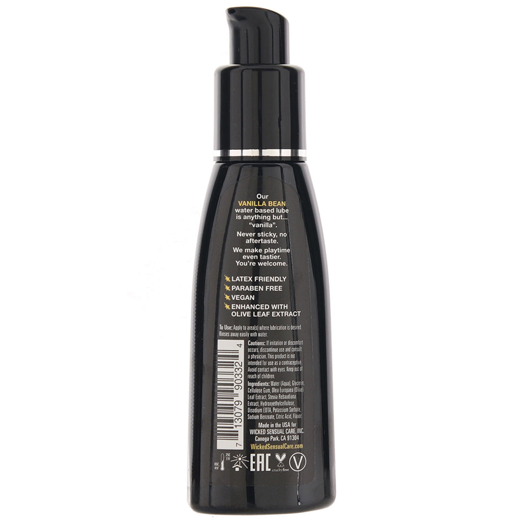 Aqua Flavored Lube 2oz/60ml in Vanilla Bean Lubes and Lotions > Flavored Sex Lubes - Tophatter Daily Deals