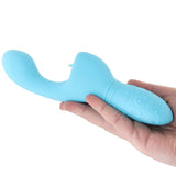 Rechargeable Butterfly Kiss Flicker Vibrator in Blue Vibrators > G-Spot Vibrators - Tophatter Daily Deals