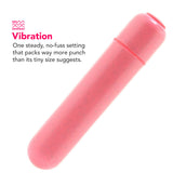 Gaia BioFeel Biodegradable Bullet Vibe in Coral Vibrators > Bullet and Egg Vibrators - Tophatter Daily Deals