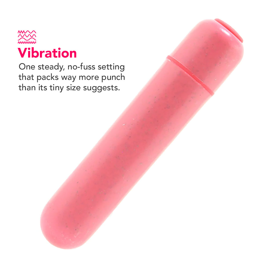 Gaia BioFeel Biodegradable Bullet Vibe in Coral Vibrators > Bullet and Egg Vibrators - Tophatter Daily Deals