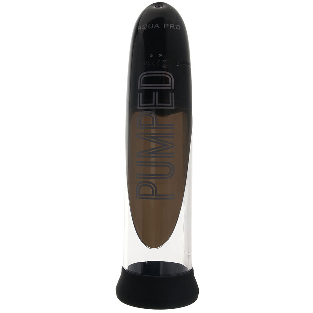 Pumped Aqua Pro AI Penis Pump in Black - Wholesale Prices (Limited Deals)