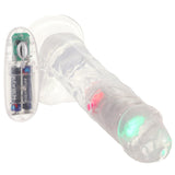 RealRock 8 Inch Light Up Vibrating Ballsy Dildo Vibrators > Realistic Vibrator Dildos - Tophatter Daily Deals