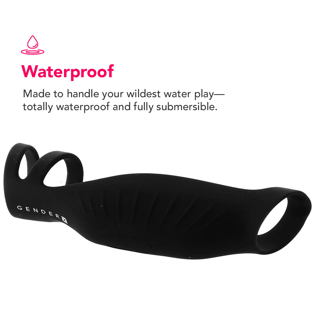 Gender X Rocketeer Vibrating Shaft Sleeve Male Enhancement > Extenders and Sleeves - Tophatter Daily Deals