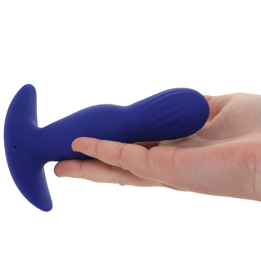 A-Play Expander 5.75 Inch Vibrating Plug in Royal Blue Anal Sex Toys > Anal Vibrators - Tophatter Daily Deals