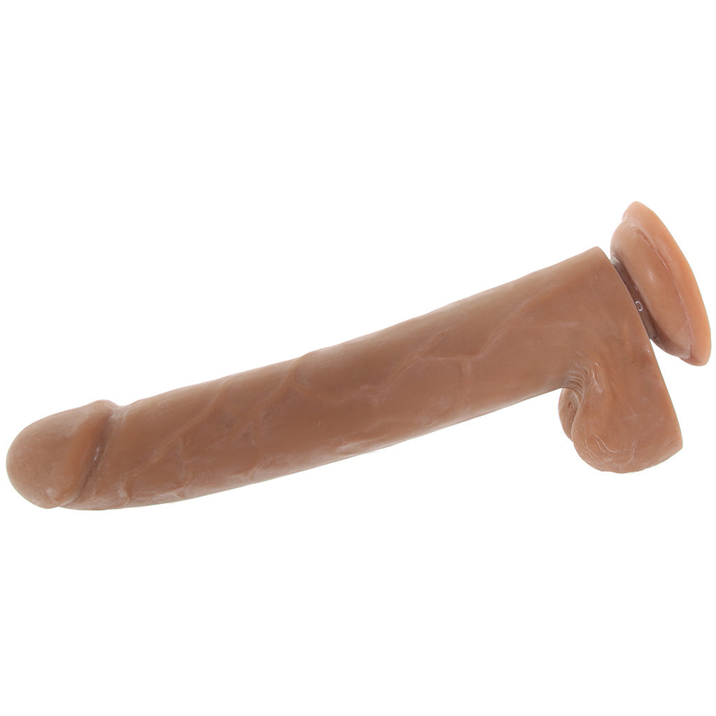 Size Queen 10 Inch Dildo in Brown Dildo Sex Toys > Realistic Dildos - Tophatter Daily Deals