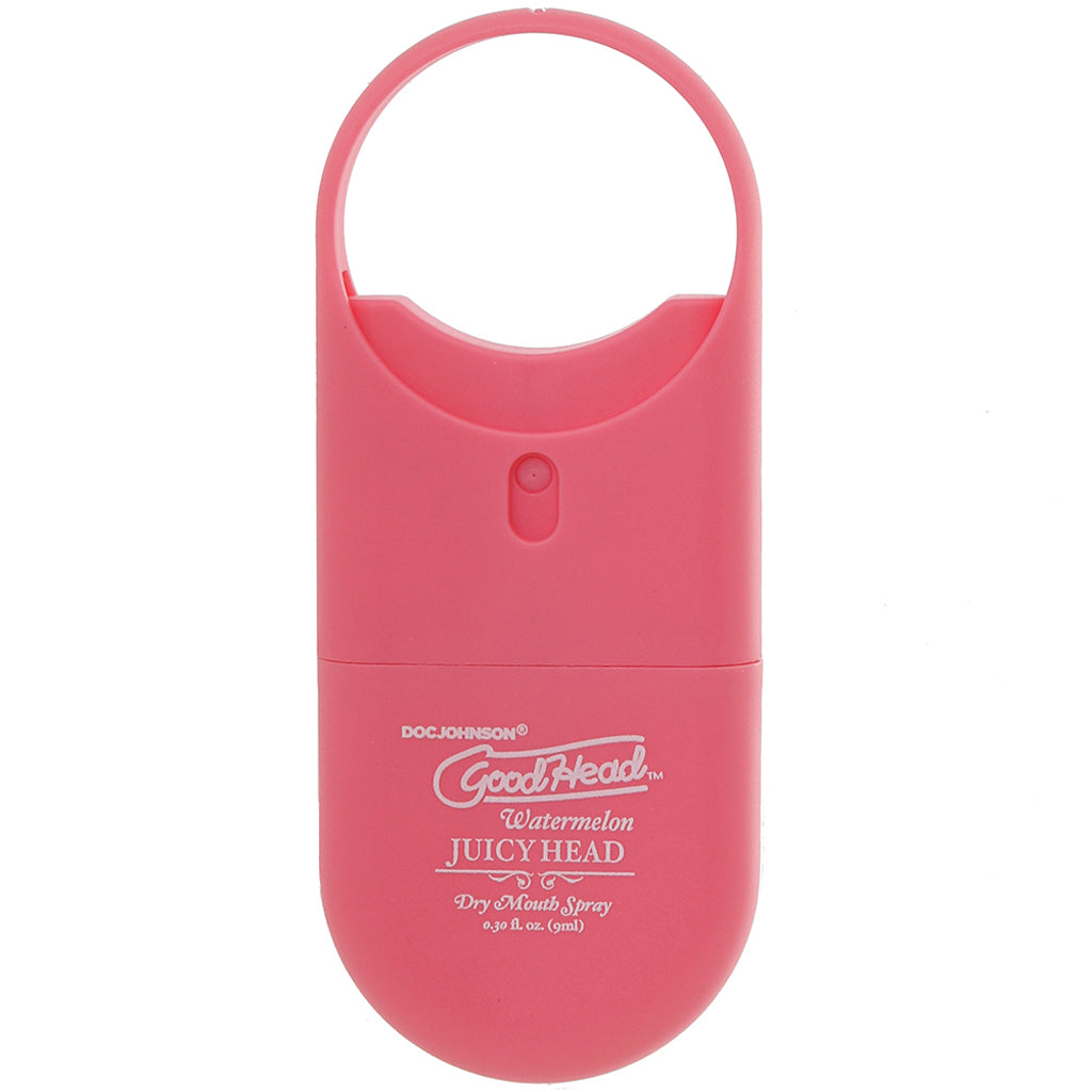 GoodHead Juicy Head Dry Mouth Spray To-Go in Watermelon - Tophatter's Adult Products Lubes and Lotions > Flavored Sex Lubes - Tophatter Daily Deals