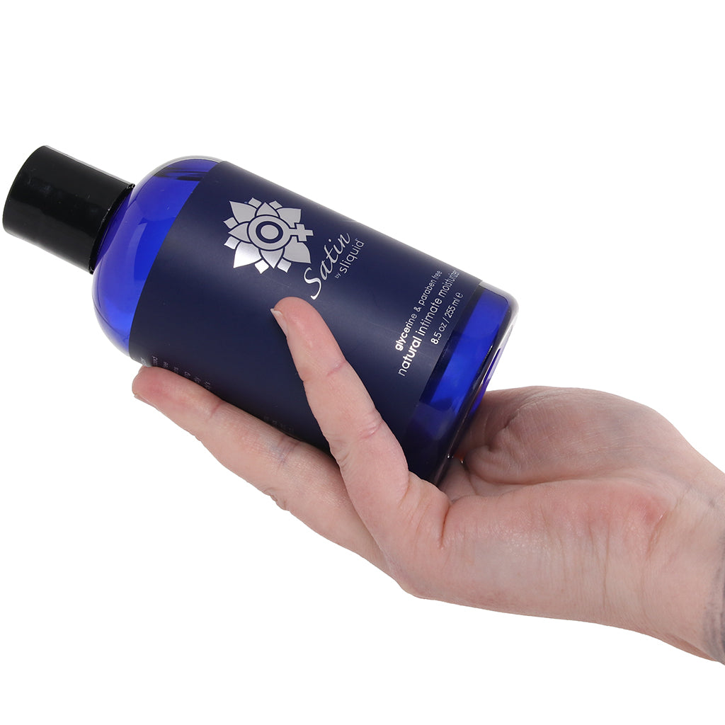 Satin Natural Intimate Moisturizer in 8.5oz/255mL Lubes and Lotions > Water Based Sex Lubes - Tophatter Daily Deals