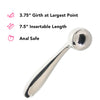 PinkCherry 8.5 Inch Stainless Steel Wand G-Spot Dildo Dildo Sex Toys > G-Spot Dildos - Tophatter Daily Deals