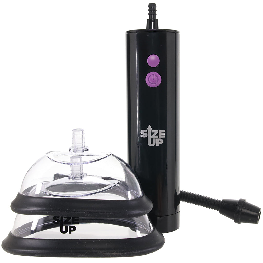 Size Up Power Plumper Automatic Pussy Pump Set Vibrators > Clitoral Suction & Stimulation - Tophatter Daily Deals
