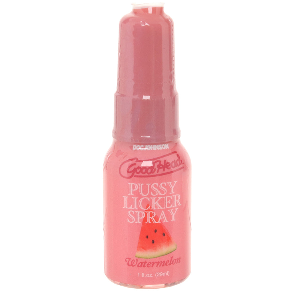 GoodHead Pussy Licker Spray 1fl.oz/29ml in Watermelon - Tophatter's Adult Sex Toys Online Lubes and Lotions > Flavored Sex Lubes - Tophatter Daily Deals