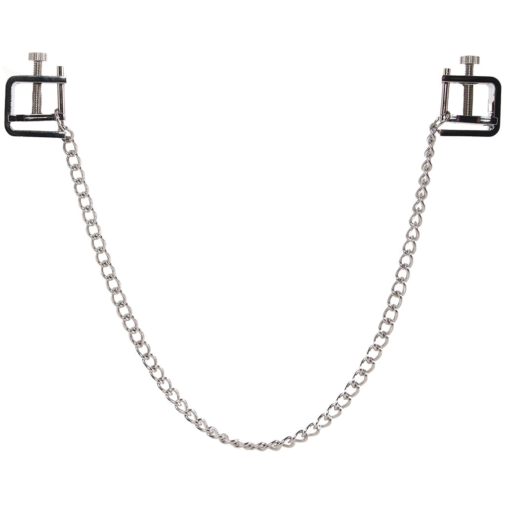 Master Series Pressure Vice Metal Nipple Clamps - Tophatter's Adult Sex Toys Online Bondage and Fetish > Nipple Stimulators & Clamps - Tophatter Daily Deals