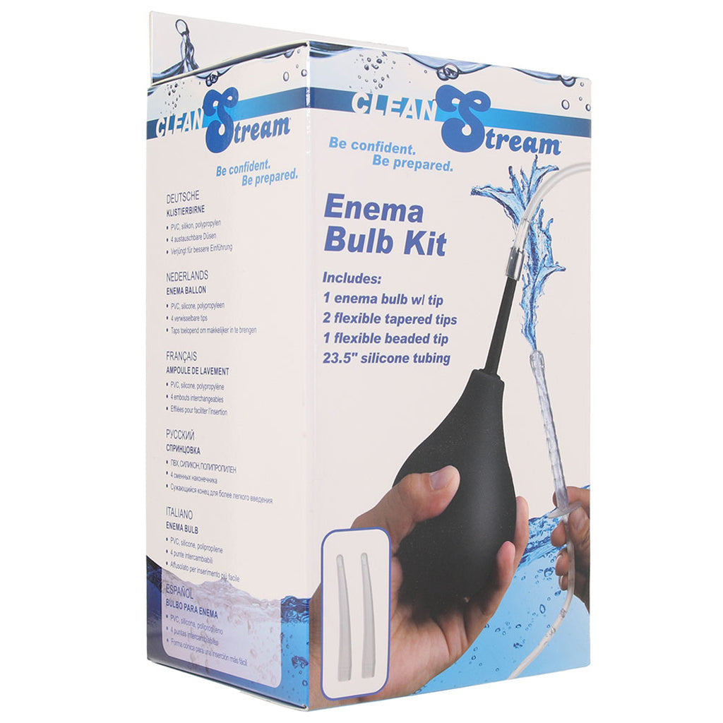 Clean Stream Enema Bulb Kit - Tophatter's Adult Sex Toys Online Anal Sex Toys > Douche and Enema - Tophatter Daily Deals