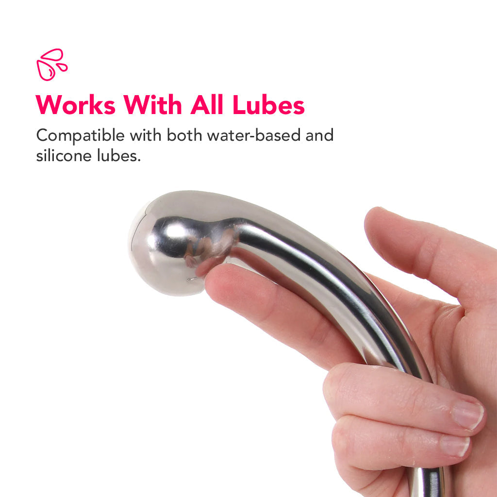 Stainless Steel G-Spotting Wand Dildo Sex Toys > G-Spot Dildos - Tophatter Daily Deals