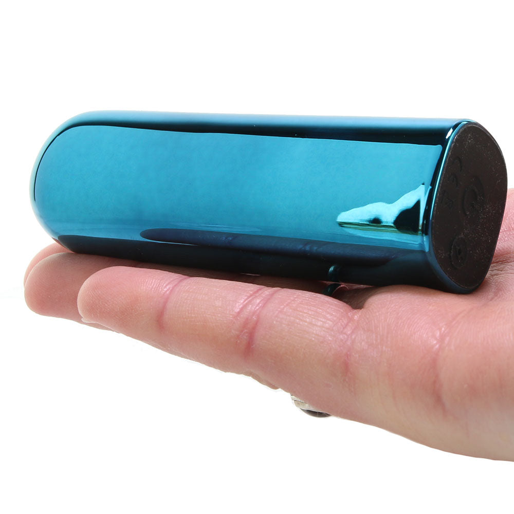 Glam Rechargeable Bullet Vibe in Blue - Tophatter's Adult Products Vibrators > Bullet and Egg Vibrators - Tophatter Daily Deals