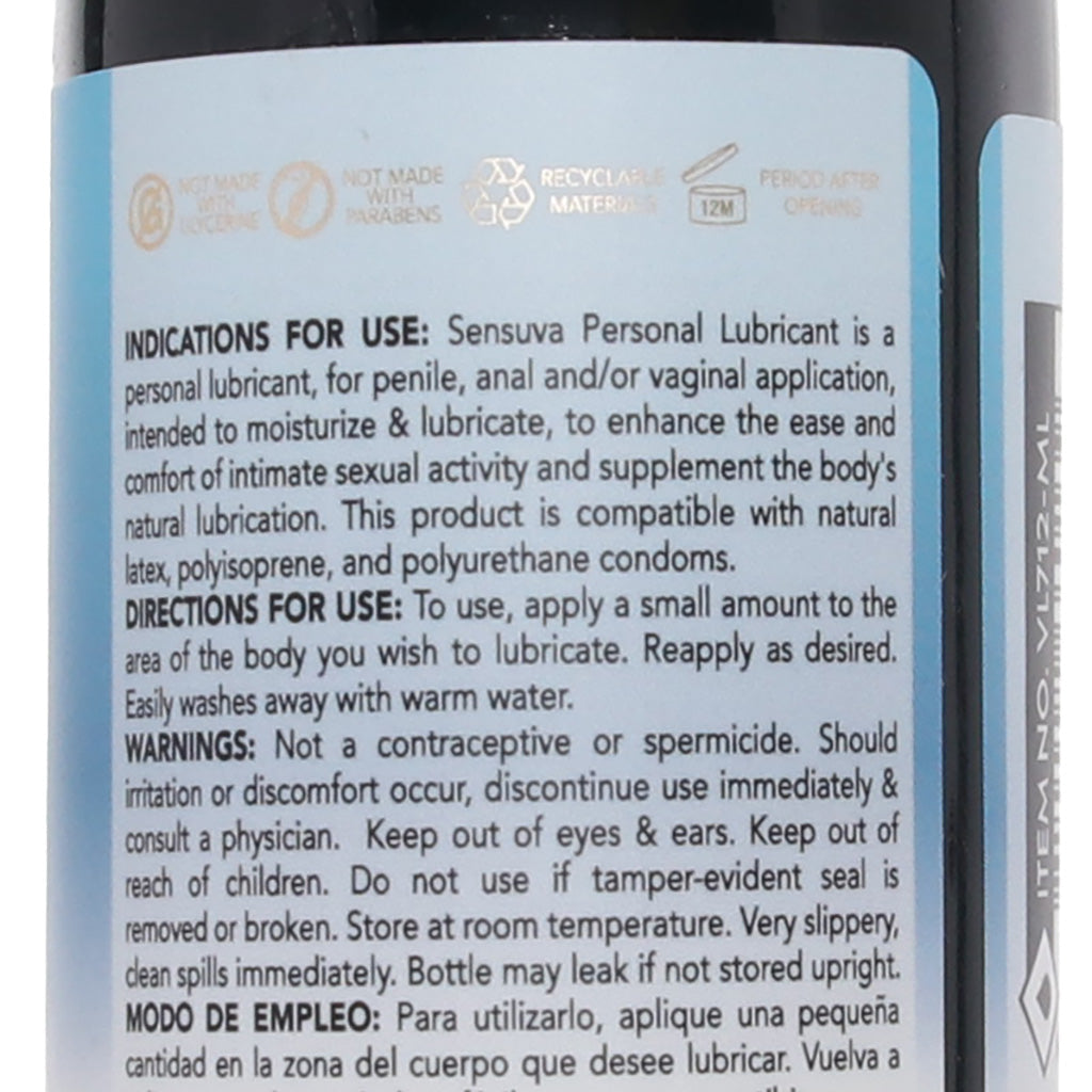 Natural Water Based Lube in 8.12oz/240ml Lubes and Lotions > Water Based Sex Lubes - Tophatter Daily Deals