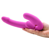 Evoke Vibrating Inflatable Strapless Strap-On - Tophatter's Adult Products Vibrators > Strap-On & Wearable - Tophatter Daily Deals