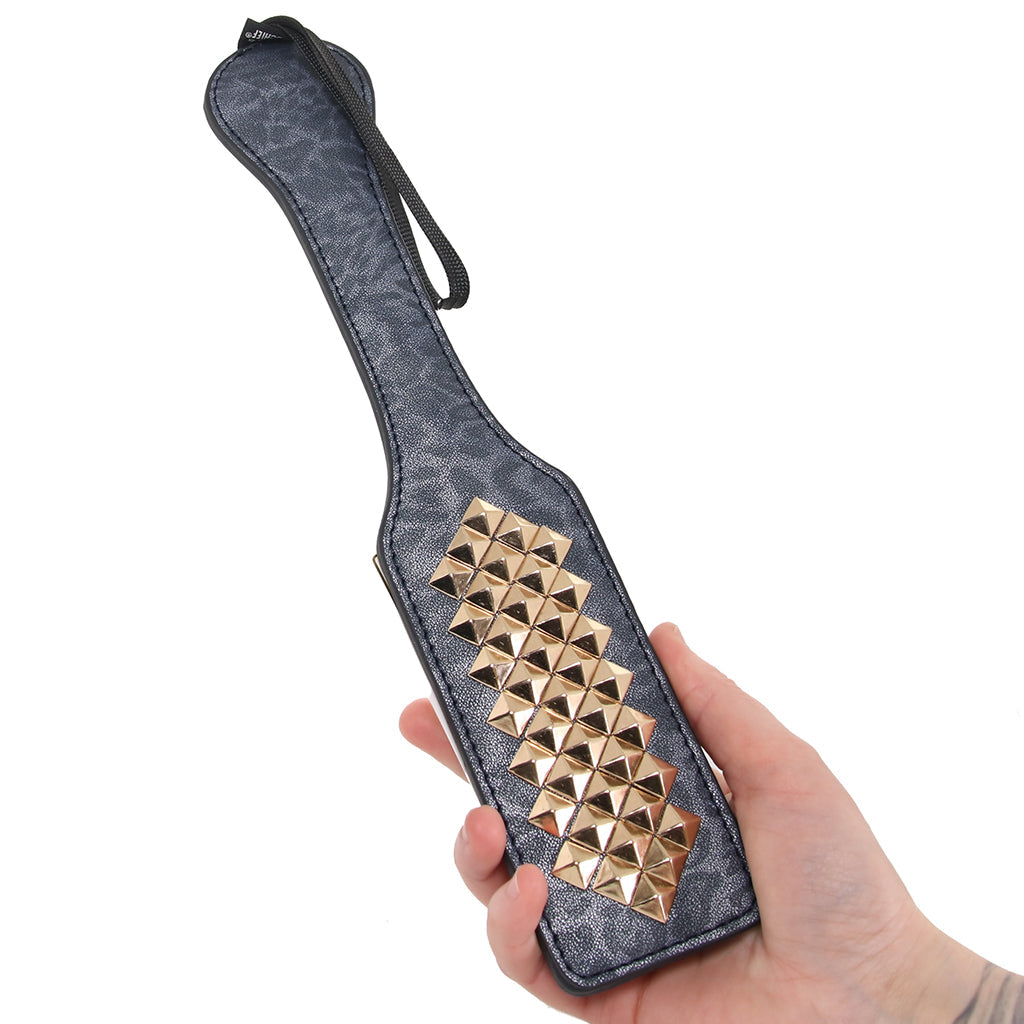 Sex & Mischief Cougar Studded Paddle Bondage and Fetish > Whips and Crops - Tophatter Daily Deals