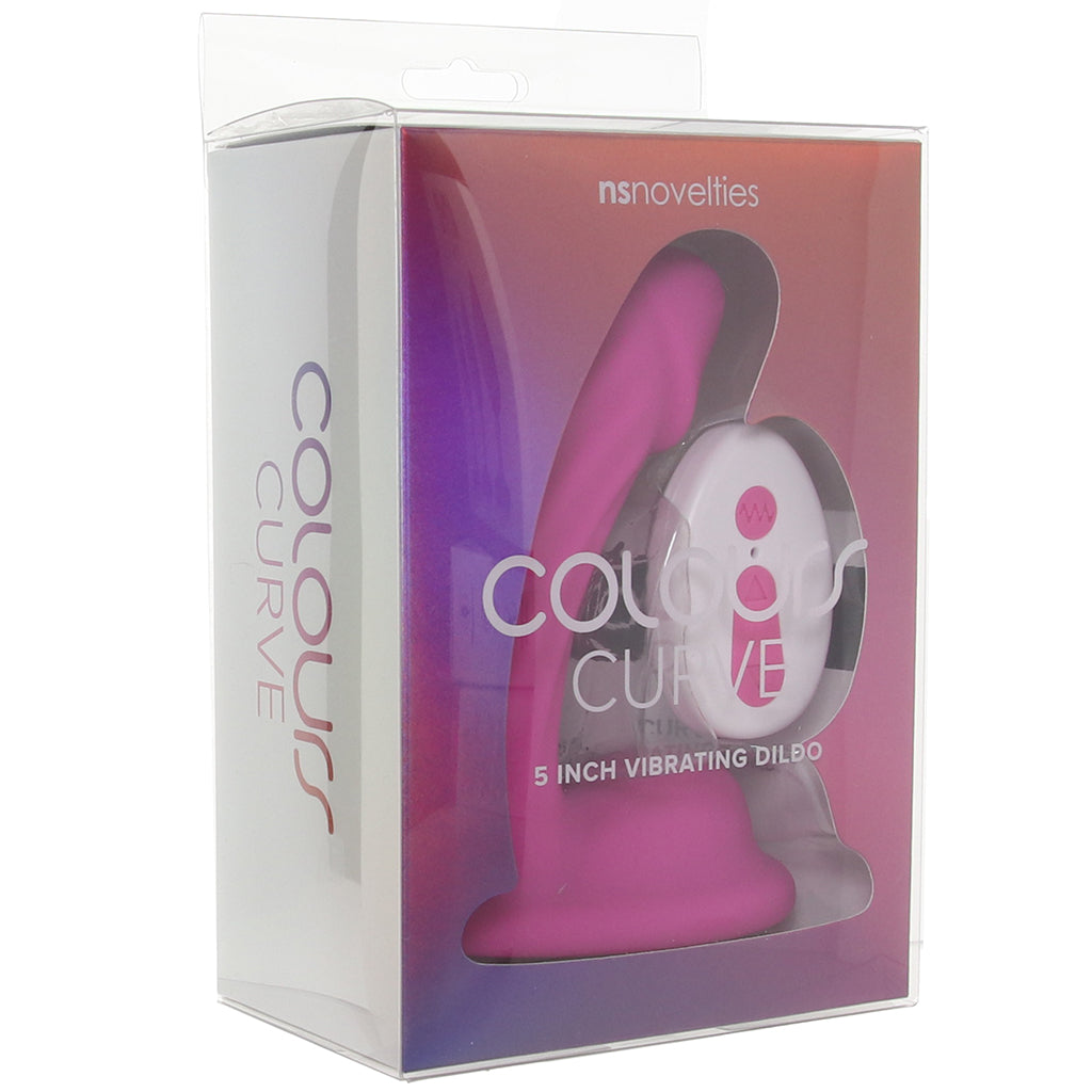 Colours Curve 5 Inch Vibe in Pink - Tophatter's Vibrator Deals Online Vibrators > G-Spot Vibrators - Tophatter Daily Deals
