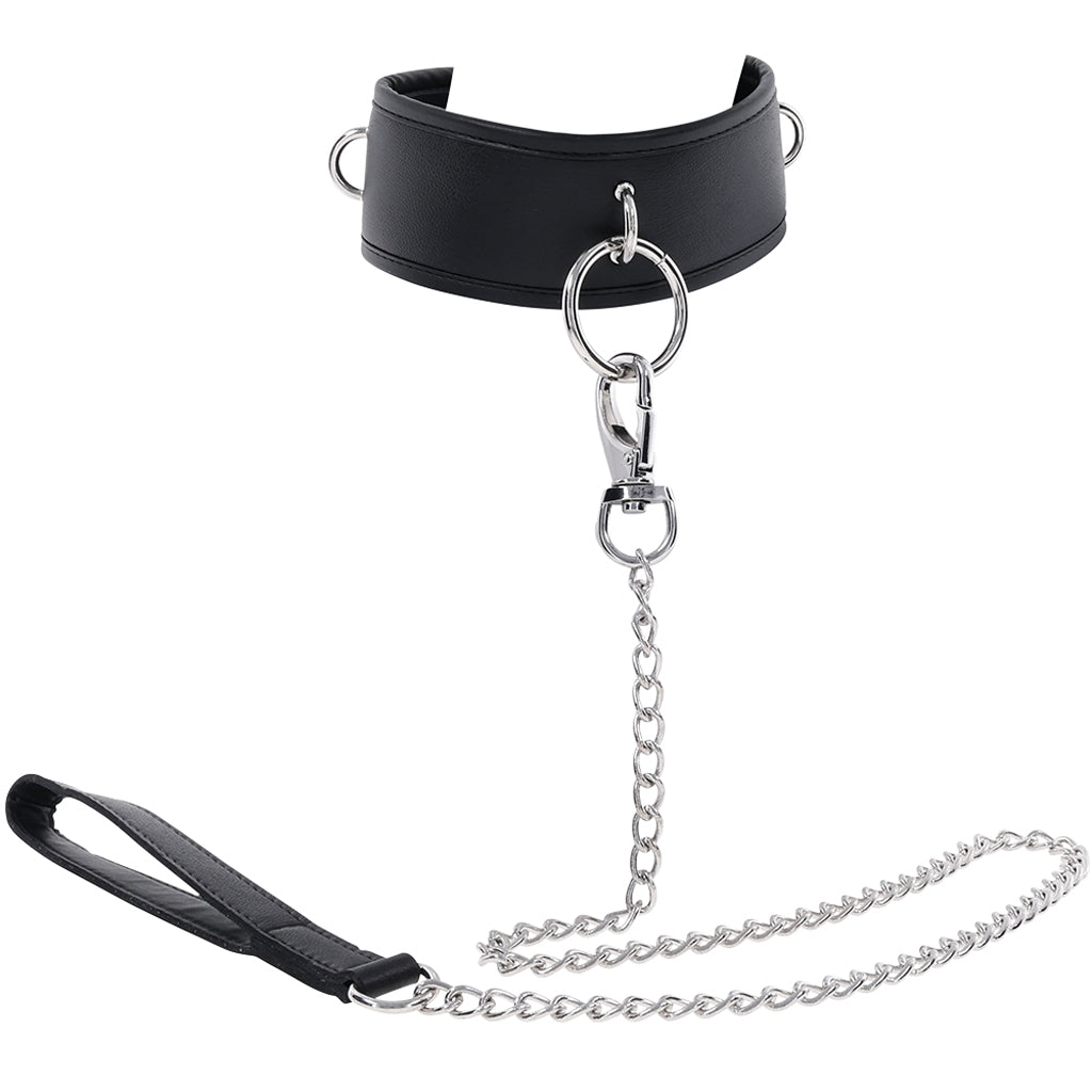Edge Collar and Leash - Tophatter's Adult Sex Toys Online Bondage and Fetish > Leashes and Collars - Tophatter Daily Deals