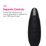 Womanizer Enhance Pleasure Air Vibe in Black - Tophatter's Adult Sex Toys Online Vibrators > Clitoral Suction & Stimulation - Tophatter Daily Deals
