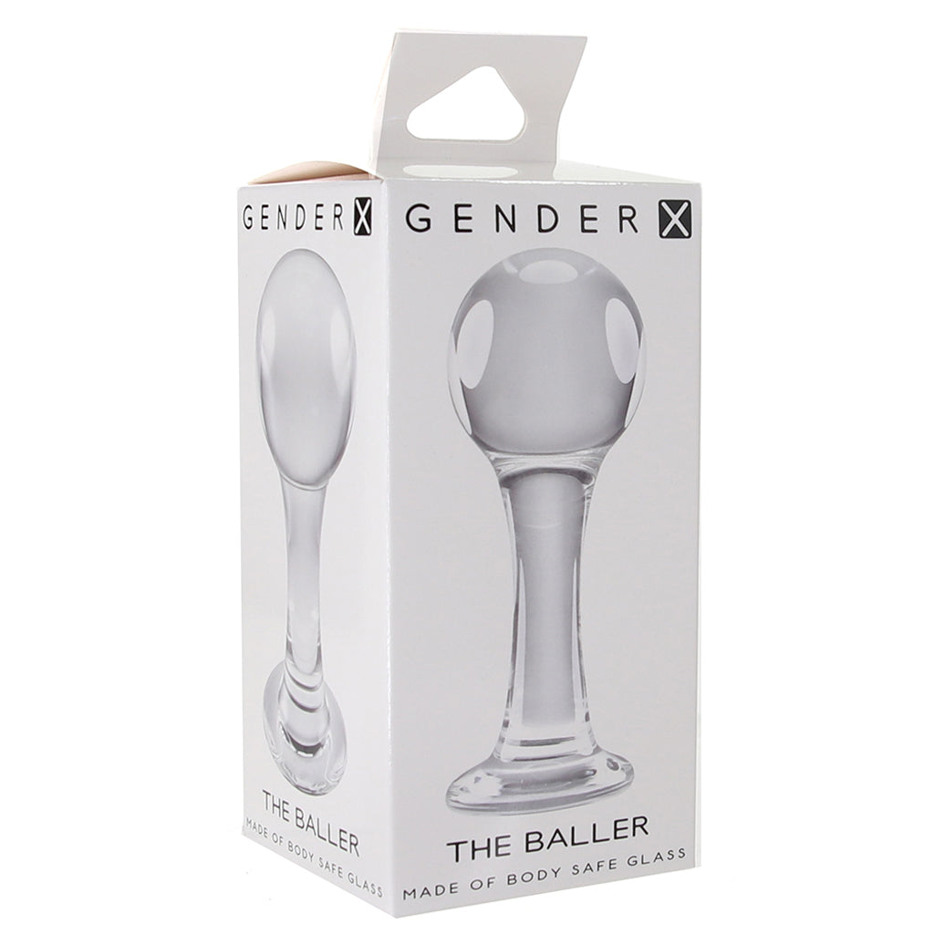 Gender X The Baller Glass Plug - Tophatter's Adult Products Anal Sex Toys > Butt Plugs - Tophatter Daily Deals