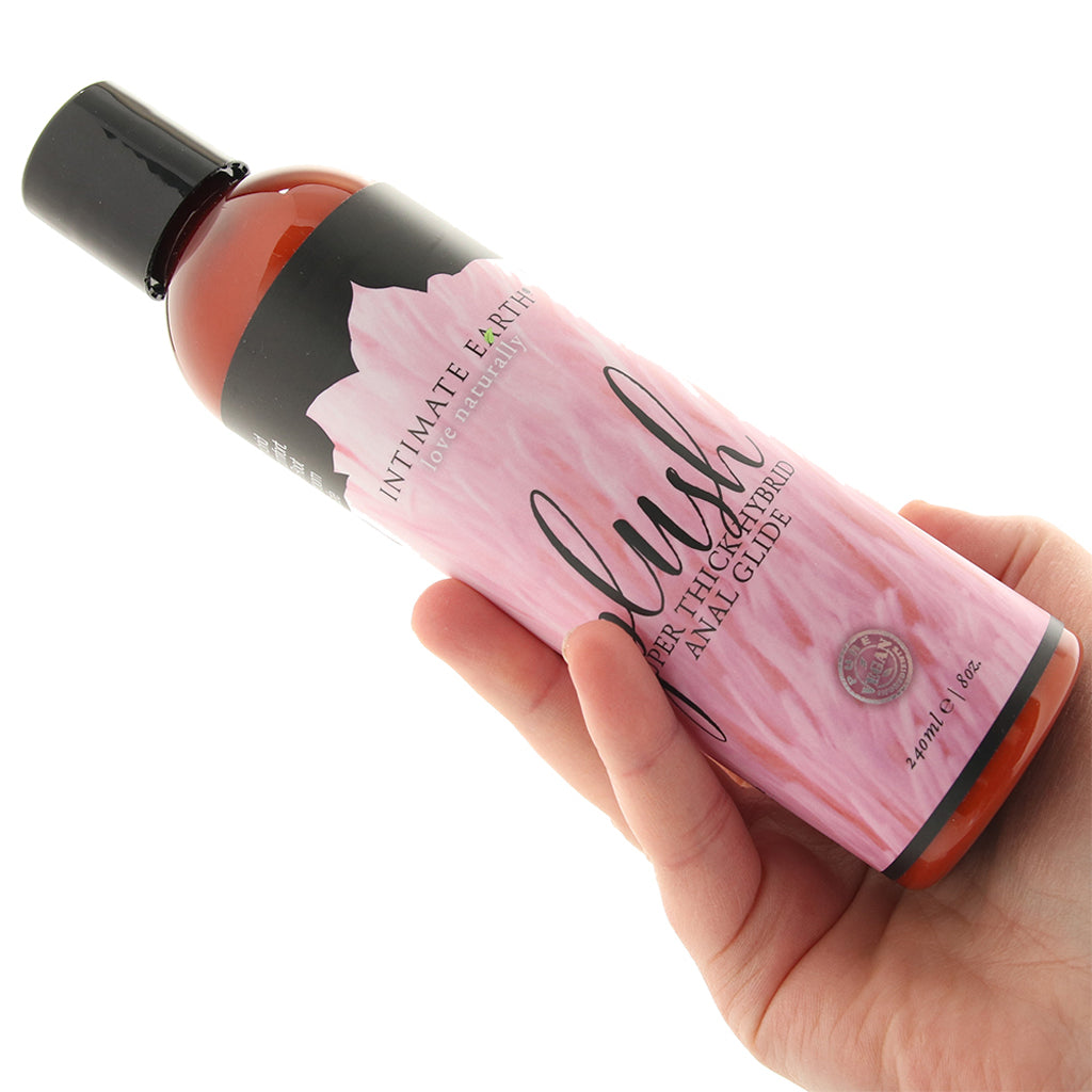 Plush Super Thick Hybrid Anal Glide in 8oz/240ml - Tophatter's Adult Products Lubes and Lotions > Hybrid Lubricants - Tophatter Daily Deals