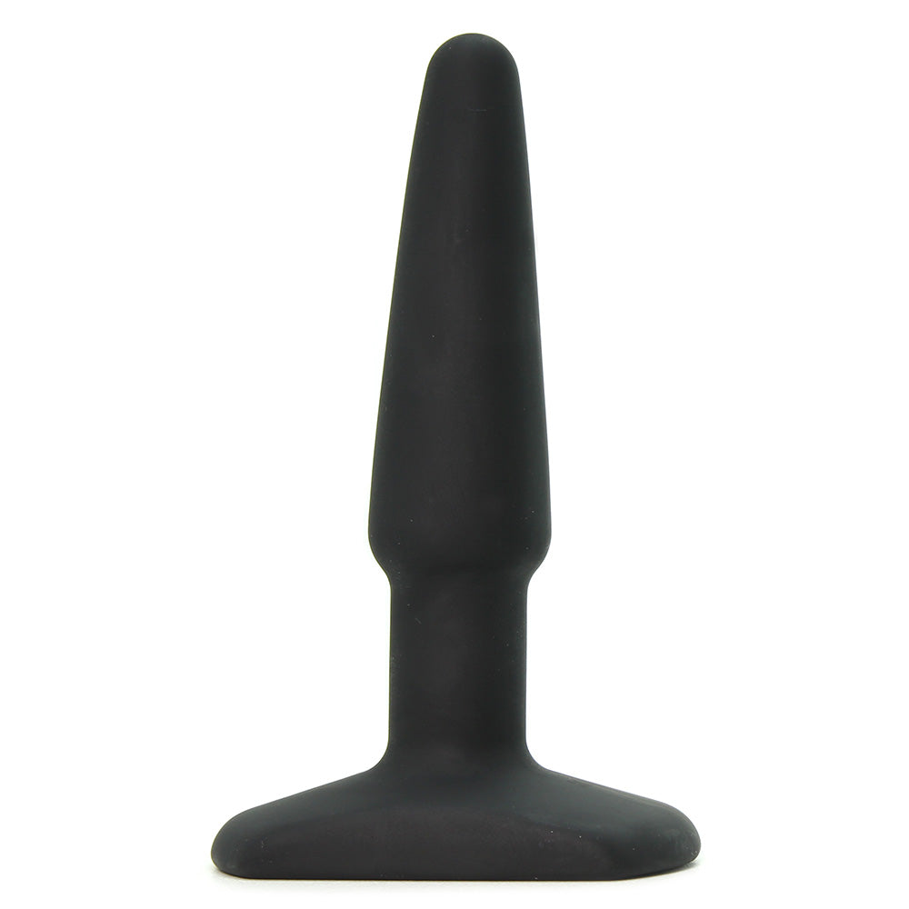 All About Anal Seamless Silicone 4 Inch Butt Plug in Black - Tophatter's Adult Sex Toys Online Anal Sex Toys > Butt Plugs - Tophatter Daily Deals
