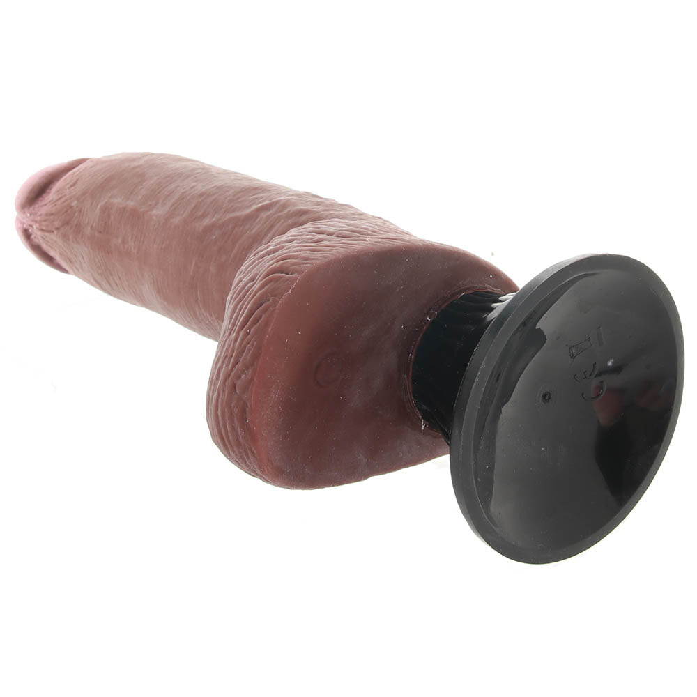 Real Feel Deluxe 8 Inch Vibrating Wall Banger Dildo in Tan Vibrators > Realistic Vibrator Dildos - Tophatter Daily Deals
