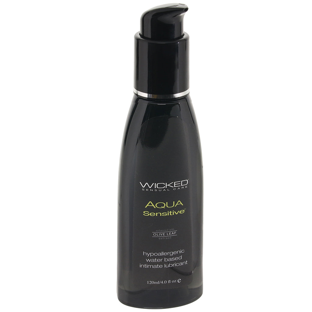 Aqua Sensitive Hypoallergenic Lube 4oz/120ml Lubes and Lotions > Water Based Sex Lubes - Tophatter Daily Deals